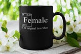 [LIMITED] Female the original iron man mug