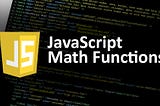 Math Function of JavaScript