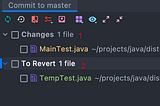 A useful git skill in IntelliJ IDEA — Changelist
