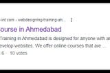 Web Design Course in Ahmedabad