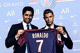 Cristiano Ronaldo at PSG