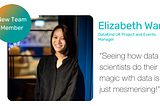 Welcome Elizabeth Wan!