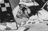 Diogenes in Tent City, Pittsburgh, PA