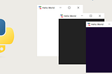 A Beginner’s Guide to Creating a Simple Tkinter (ttkbootstrap) Window with in Python