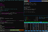 Increase productivity with tmux on top of vim and zsh