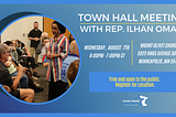 Save the Date: August 7th Town Hall
