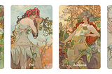 The Seasons · 1896 · Alfons Mucha