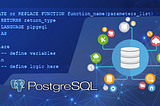 PostgreSQL Functions using PL/PGSQL