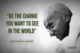 The Road Less Traveled — Why Mahatma Gandhi was more Spiritual than Political