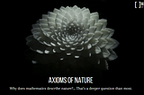 Axioms of Nature