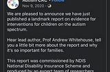 The NDIS, the Autism CRC, and ABA Therapy in Australia: A Conflict of Interest?