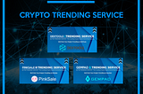 📢 Breaking News: Cloudbit offers crypto trending service for projects!