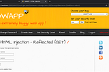 Ethical Hacking(Bug Bounty)-HTML Injection Reflected Get