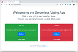 Build a voting website that doesn’t crash under load (in under an hour)