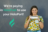 The HoloPort Alpha Program