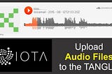 For beginners: Free Upload and Download of Files to/from the IOTA Tangle