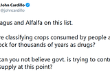 Conservative Paranoia: No, the FDA Will not Classify Asparagus as a Drug