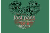 Analyzing Disneyland Reviews using NLP
