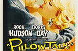 Theatrical release poster for the 1959 film Pillow Talk