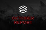 October Monthly Report