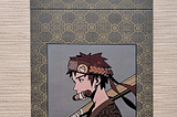 Masahiro Inoue, a Japanese art mounting craftsman, mounts PFPs of popular NFT “Azuki” holders