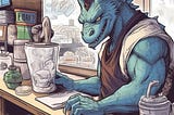 George, the Orc Barista: Ice Dragon