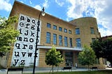 A photo of the exterior of the Worcester Public Library.