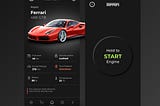 Case Study: Ferrari Vehicle Assistant app