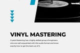 Vinyl Mastering