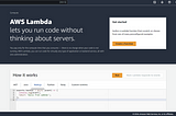 AWS Lab: Run a Serverless “Hello, World!” with AWS Lambda