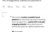 Tour & Travel Agency Booking Website UX UI Design