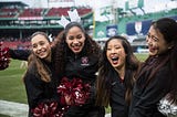 A View from the Sidelines: Cheerleading at Harvard-Yale, in Photos