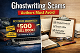 Ghostwriting Scams: What First-Time Authors Should Know Before Hiring a Ghostwriter