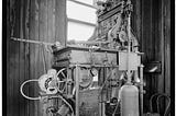 Clockwork Mechanism, west end clock tower. — City Pier A, Battery Place at Hudson River, New York, New York County
