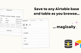 Why I built a chrome extension to save ASAP to Airtable