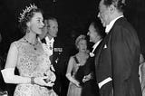 Queen Elizabeth II and Duke Ellington