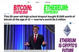 Ethereum Future is Bright, New Crypto Investors Want Bitcoin-Like Gains