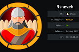Nineveh Hack The Box