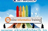 Online Informatica Training in Noida