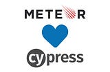 Testing a Meteor app with Cypress