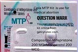 MTP Kit (Combipack of Mifepristone and Misoprostol)