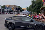 FSD Robotaxi with NO driver spotted on the streets of Austin. Finally!