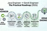 Java Engineer → GenAI Engineer: The Practical Roadmap (2026)