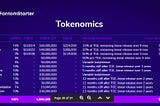 FantomStarter Tokenomics