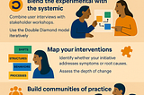 🌱 Changing the system, three steps at a time