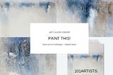 Guide step-by-step painting tutorials