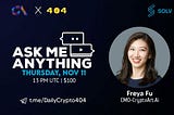 AMA Recap 404 Daily Crypto with CryptoArt