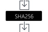 SHA-256 in a JavaScript application to integrate with an API