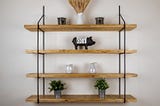 Wooden Rustic Shelf