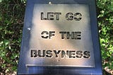Culture of busyness and how to fix it